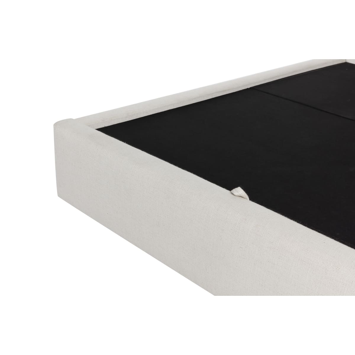 Noelle Storage Bed — Lift-up Storage, Linen Fabric
