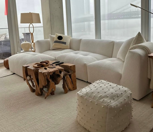 Moda 3-pc Modular Sofa W/Ottoman