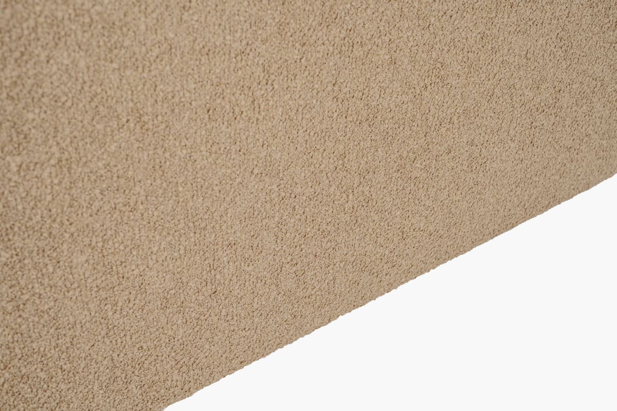 Solana Bed – Curved Boucle Modern