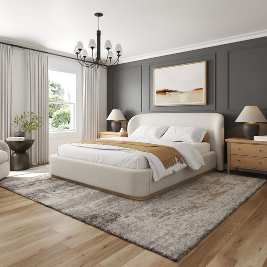 Tribeca Bed – Curved Modern Bed